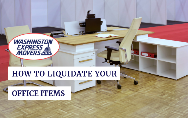 How to Liquidate Your Office Items  